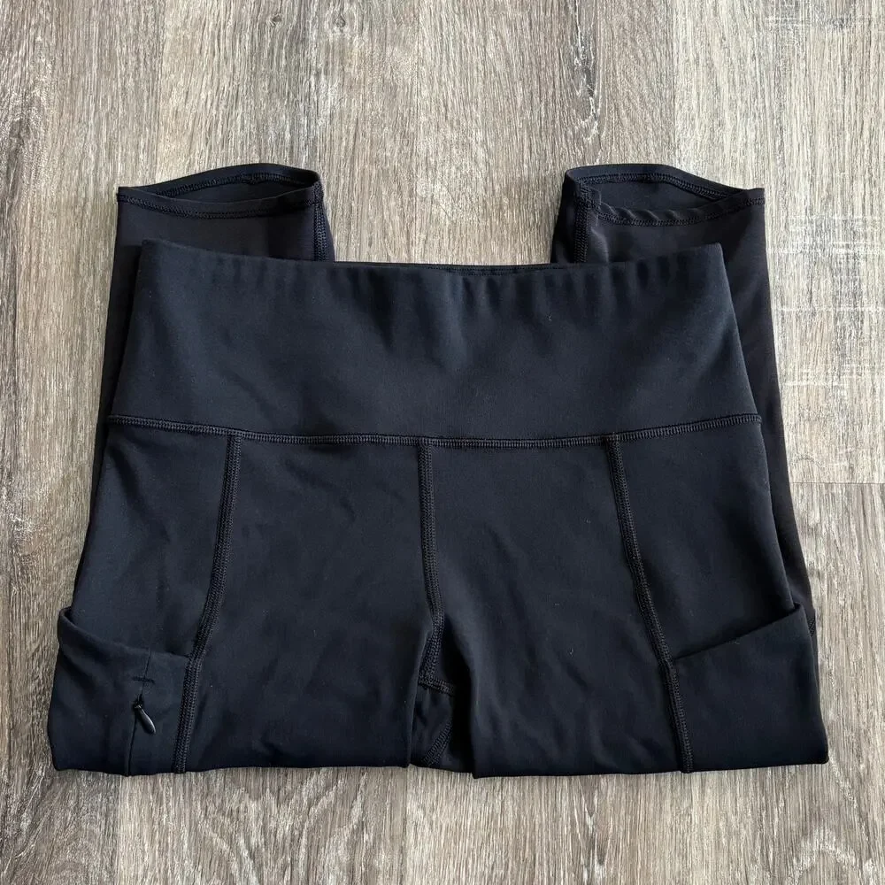 Athleta All In Crop Legging Black #210144 - Size: Small - Picture 4 of 10